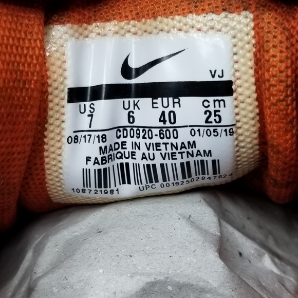 Nike Air Max 90 QS Mars Landing Shoes M 7 / W 8.5 - Picture 7 of 8